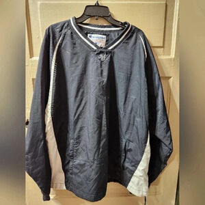 Vintage Champion Disney Black Pullover V-Neck Windbreaker Size: XL